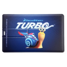 Custom Printed Full Color Business Card Flip USB Flash Drives