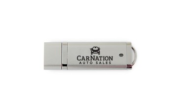 Custom Screen Printed Capped USB Flash Drives