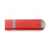 Custom Full Color UV Printed Capped USB Flash Drives - Red (PMS 485)