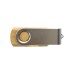 Custom Full Color UV Printed Wooden Swivel USB Flash Drives  - Maple