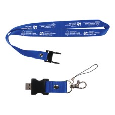 Custom Screen Printed Lanyard & USB Flash Drives