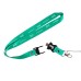 Custom Screen Printed Lanyard & USB Flash Drives - Green (PMS Green)