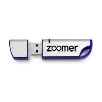 Custom Screen Printed Aluminum Metal & ABS Plastic Capped USB Flash Drives