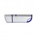 Custom Screen Printed Aluminum Metal & ABS Plastic Capped USB Flash Drives - Blue (PMS 286)