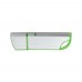 Custom Screen Printed Aluminum Metal & ABS Plastic Capped USB Flash Drives - Green (PMS 360)