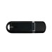 Custom Full Color Digitally Printed Round Corner Capped USB Flash Drives - Black