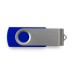 Custom Printed Swivel USB Flash Drives - Blue (PMS 072)