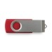 Custom Printed Swivel USB Flash Drives - Red (PMS 1807)