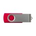 Custom Printed Swivel USB Flash Drives - Red (PMS 186)