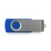 Custom Printed Swivel USB Flash Drives - Blue (PMS 293)