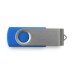 Custom Printed Swivel USB Flash Drives - Blue (PMS 2935)