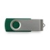 Custom Printed Swivel USB Flash Drives - Green (PMS 3435)