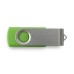 Custom Printed Swivel USB Flash Drives - Green (PMS 376)