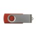 Custom Printed Swivel USB Flash Drives - Red (PMS 484)