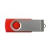 Custom Printed Swivel USB Flash Drives - Red (PMS 485)