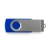 Custom Printed Swivel USB Flash Drives - Blue (PMS Reflex Blue)