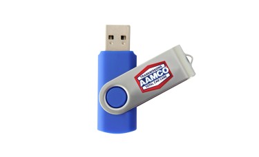 Custom Full Color UV Printed Swivel USB Flash Drives