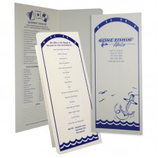 Custom Printed Boat Dealership / Marina Paper Document Folders