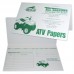 Custom Printed "ATV Papers" ATV Dealer Paper Document Folders