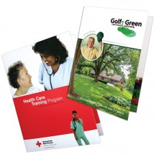 Custom Printed Full Color 9" x 12" Paper Presentation Folders