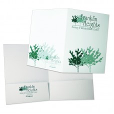 Custom Printed Spot Color 9" x 12" Paper Presentation Folders