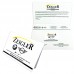 Custom Printed Spot Color Paper Car Dealer Glove Box Document Folders