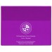 Deluxe Vinyl Document Folders - Translucent Purple