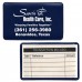 Credit Card Sized Holders Holders w/Insert Cards - Royal Blue