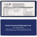 Insurance Card Holders - Royal