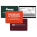 Custom Printed Insurance Card Holders - 5-3/4"(W) x 4-1/16"(H) - Opens on Short Side
