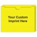 Custom 1 Inch Expandable Deal Jackets - Yellow