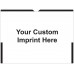 Custom Color Top Detailed Deal Envelopes - Black