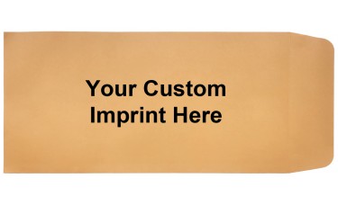 Custom Self Seal Brown Kraft License Plate Envelopes
