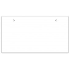 Blank 10 Mil 5-Day Paper Temporary Tags (Package of 100)