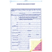 Odometer Disclosure Statements (Package of 100)