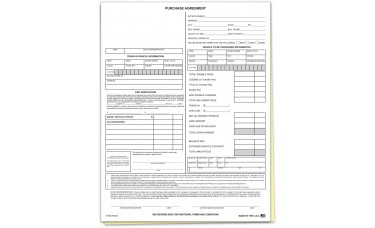 Purchase Agreement Forms - Stock (Package of 100)