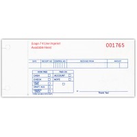 Cash Receipts, 3-Part - Custom (Package of 500)