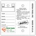 Custom Printed Versa-Tags Self Protecting Key Tags (Box of 250)