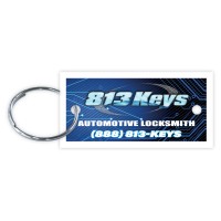 Custom Printed Full Color White Key Tags (Package of 250)