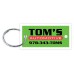 Custom Printed Full Color White Key Tags (Package of 250)