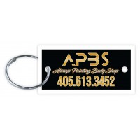 Custom Printed Full Color White Key Tags (Package of 250)