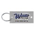 Custom Printed Full Color Brushed Chrome Key Tags (Package of 250)