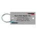 Custom Printed Full Color Brushed Chrome Key Tags (Package of 250)