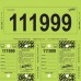 Consecu-Tags Key Tags - Lime Green
