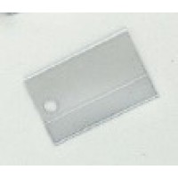 Plastic Covers for Mini Paper Key Tags by Nabco (Package of 250)