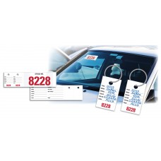 Vehicle Stock Number Tags (Package of 1000)
