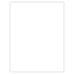 Blank Outdoor Application Car Dealer Laser Window Stickers - 8-1/2" x 11" (Front Side)