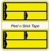 Poly Stock Stickers - Yellow