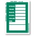 KLR-BAK "Clear Back" Window Sticker Tickets (Package of 100)