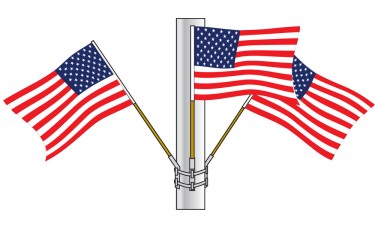 American Flag Cluster Sets With Hardware